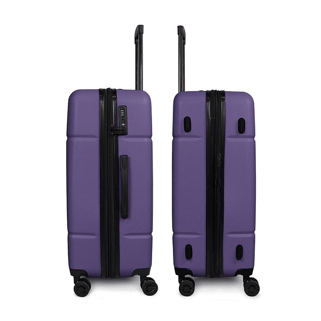 Pack 2 maletas S+L Amsterdam 10kg y 23kg morada Nautica