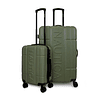 Pack 2 maletas S+L Amsterdam 10kg y 23kg verde Nautica