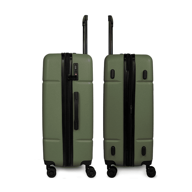 Maleta grande Amsterdam L 23kg verde Nautica