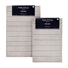 Pack 2 Alfombras de Baño ultra suave Nautica 40x60cm + 50x80cm gris