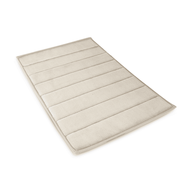 Pack 2 Alfombras de Baño ultra suave Nautica 40x60cm + 50x80cm Marfil