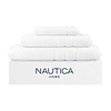 Set 3 Toallas Nautica SIGNATURE Cara+mano+cuerpo 100% algodón alta calidad blanco