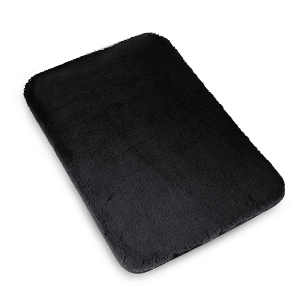 Pack 2 Alfombras de Baño ultra suave Nautica 40x60 + 50x80cm gris oscuro