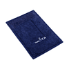 Pack 2 Alfombra de Baño algodón absorbente GOZO Nautica 50x80cm azul marino
