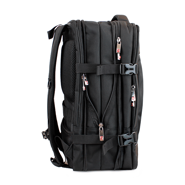 Mochila ejecutiva de viaje con portanotebook y USB ConectaGo black