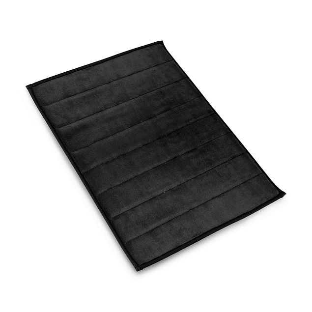 Pack 2 Alfombras de baño Nautica Home 40x60cm coralina ultra suave negro
