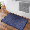 Pack 2 Alfombras de Baño ultra suave Nautica 40x60cm + 50x80cm azul