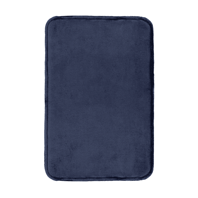 Pack 2 Alfombras de Baño Nautica Home 40x60cm Flannel antideslizante azul