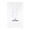 Alfombra de Baño GOZO Nautica Home algodón absorbente 50x80cm blanco