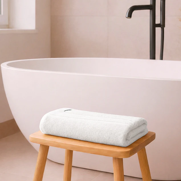 Toalla de Baño Cuerpo Nautica Home 100% algodón 76x137cm blanca