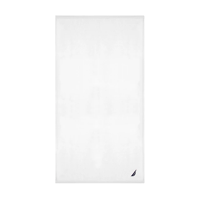 Toalla de Baño Cuerpo Nautica Home 100% algodón alta calidad 76x152cm blanca