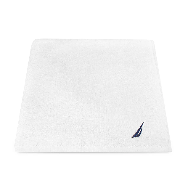 Toalla de Baño Cuerpo Nautica Home 100% algodón alta calidad 76x152cm blanca