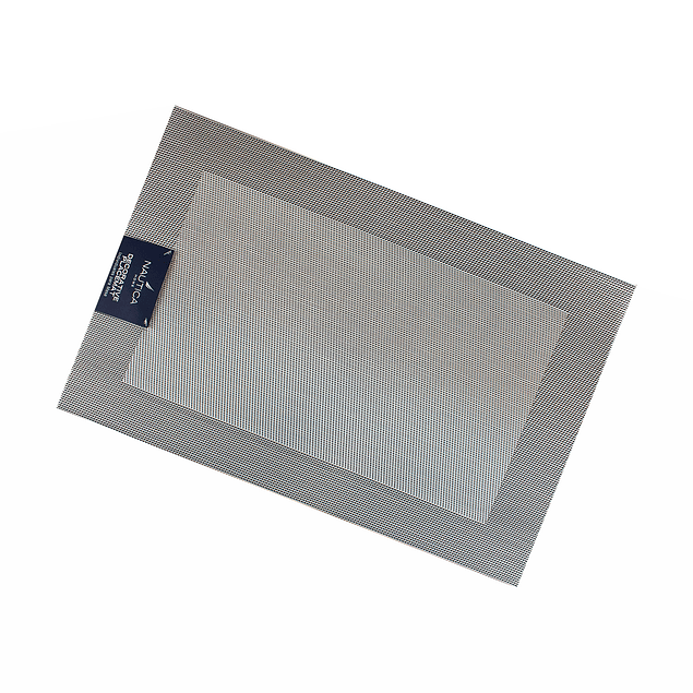 Individual de mesa Nautica Home 45x30cm plateado