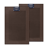 Pack 2 Individuales de mesa Nautica Home 45x30cm café