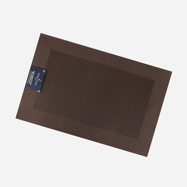 Pack 4 Individuales de mesa Nautica Home 45x30cm café