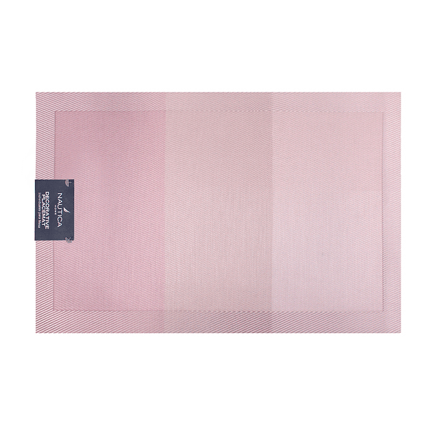 Pack 4 Individuales de mesa Nautica Home 45x30cm degrade rosa