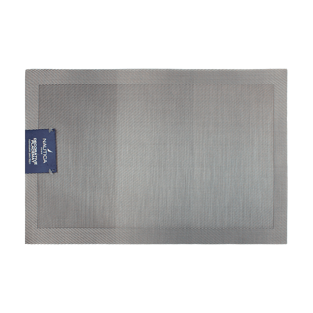 Pack 2 Individuales de mesa Nautica Home 45x30cm degrade gris