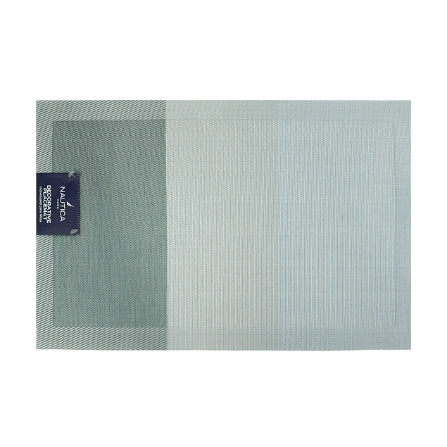 Pack 6 Individuales de mesa Nautica Home 45x30cm degrade verde