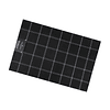 Individual de mesa Nautica Home 45x30cm negro a cuadros