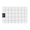 Individual de mesa Nautica Home 45x30cm blanco a cuadros