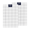 Pack 2 Individuales de mesa Nautica Home 45x30cm blanco a cuadros