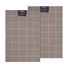 Pack 2 Individuales de mesa Nautica Home 45x30cm café a cuadros