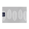 Individual de mesa Nautica Home 45x30cm reversible hojas blanco