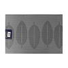 Individual de mesa Nautica Home 45x30cm reversible hojas gris
