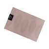 Individual de mesa Nautica Home 45x30cm reversible hojas rosa