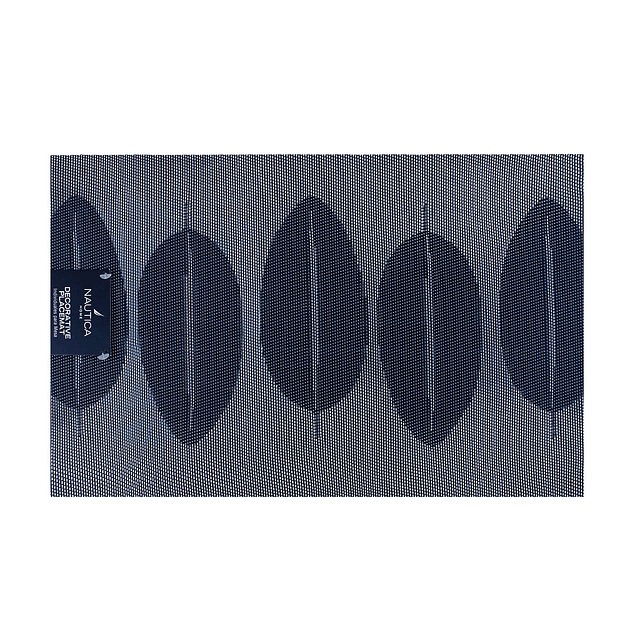 Individual de mesa Nautica Home 45x30cm reversible hojas azul