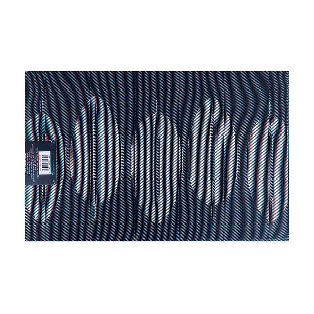 Pack 2 Individuales Nautica Home 45x30cm reversible hojas azul