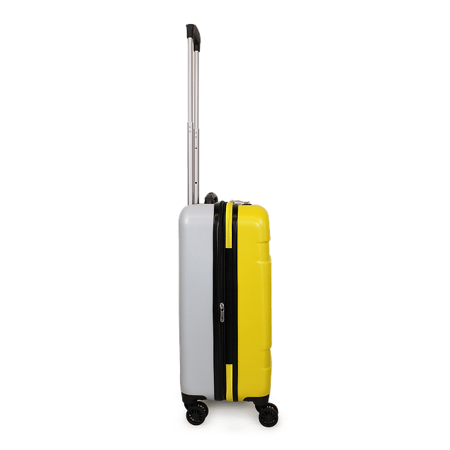 Pack Maleta cabina 10kg Bora amarilla + Toalla de playa Nautica