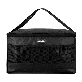Bolso Cooler térmico Polar Pack 28L Camping Playa Picnic negro