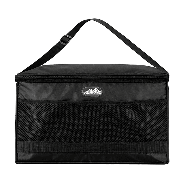 Bolso Cooler térmico Polar Pack 28L Camping Playa Picnic negro