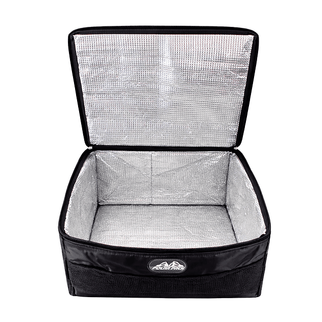 Bolso Cooler térmico Polar Pack 28L Camping Playa Picnic negro