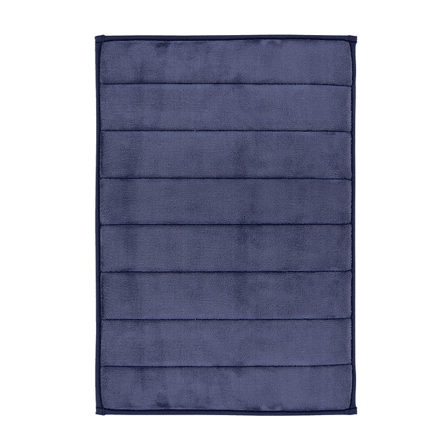 Pack 2 Alfombras de Baño ultra suave Nautica 40x60cm + 50x80cm azul