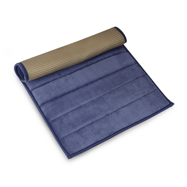 Pack 2 Alfombras de Baño ultra suave Nautica 40x60cm + 50x80cm azul
