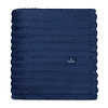 Manta de cama Nautica Home Jacquard Franela ultrasuave 127x178cm azul