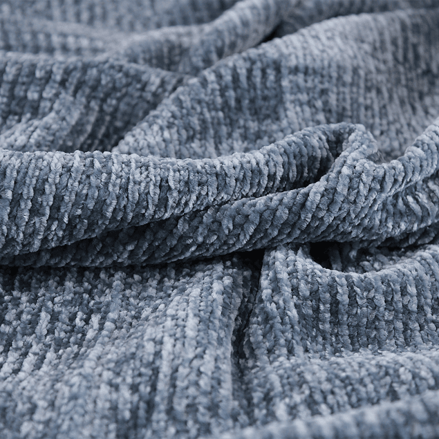 Manta de Cama Nautica Home Shiny suavidad de lujo 127x152cm azul