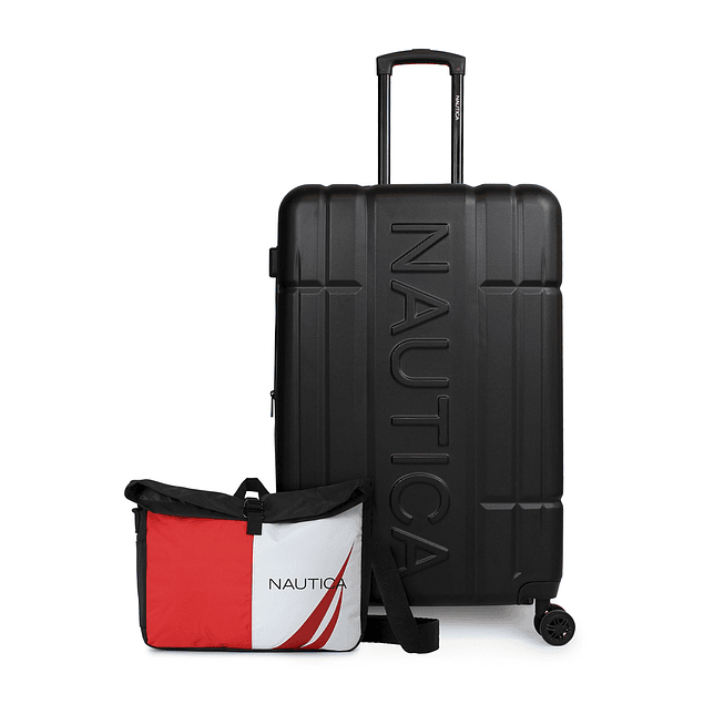 Pack Maleta grande 23k Amsterdam negra + Bolso Cetus Nautica