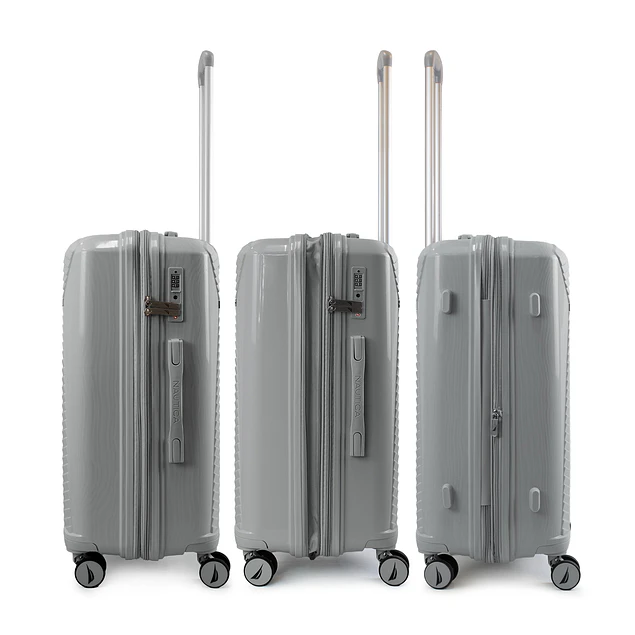 Maleta mediana Nautica Niza M 20kg gris