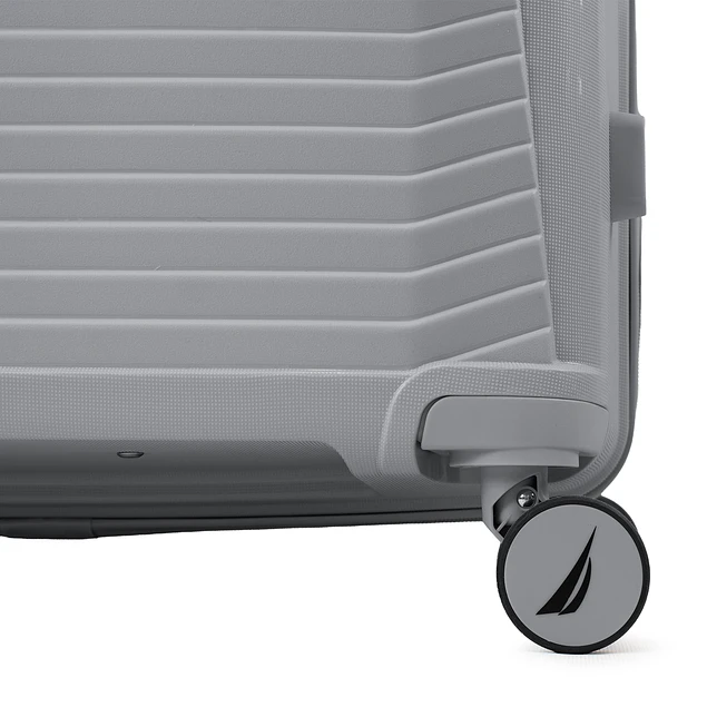 Pack 2 maletas Nautica Niza cabina 10k y grande 23k gris