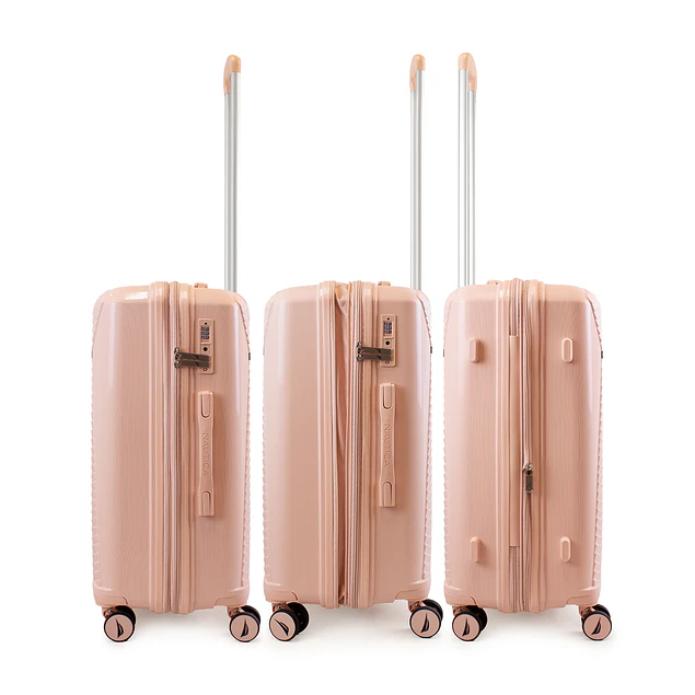 Maleta mediana Nautica Niza M 20kg rosa