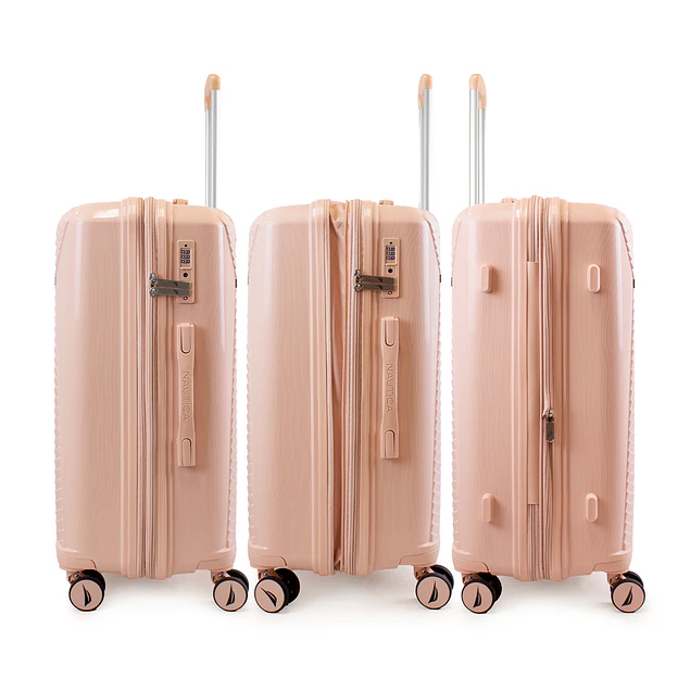Maleta grande Nautica Niza L 23kg rosa