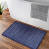 Pack 2 Alfombras de Baño ultra suave Nautica 40x60cm + 50x80cm azul