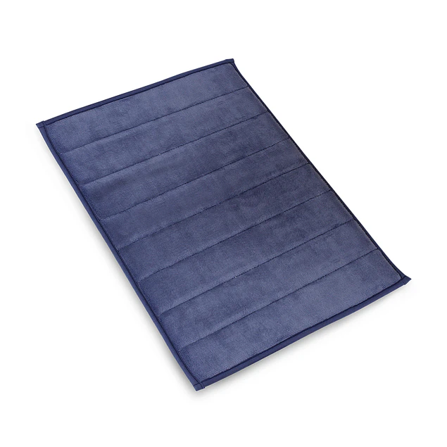Pack 2 Alfombras de baño Nautica Home 40x60cm coralina ultra suave azul
