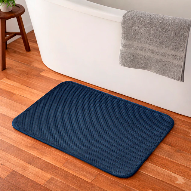Alfombra de Baño Nautica Home Popcorn 40x60cm azul