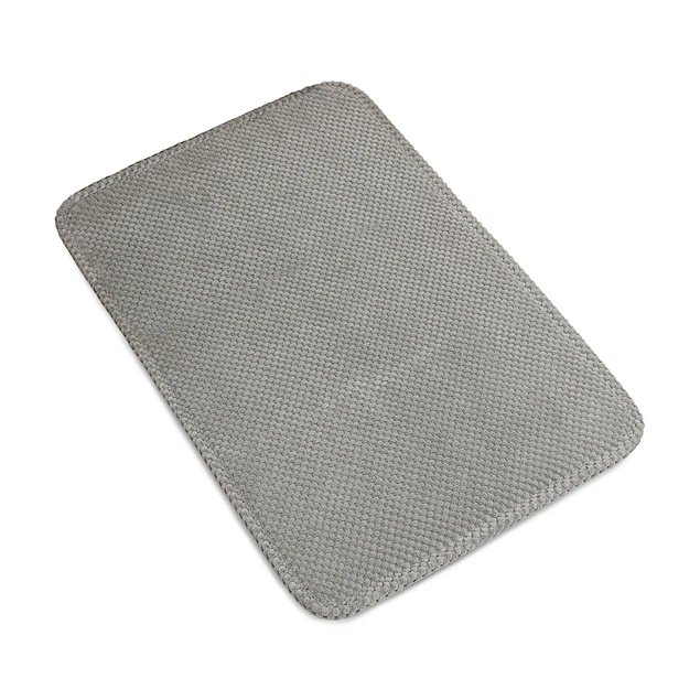 Alfombra de Baño Nautica Home Popcorn 40x60cm gris claro