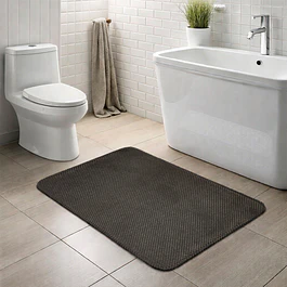 Alfombra de Baño Nautica Home Popcorn 50x80cm café