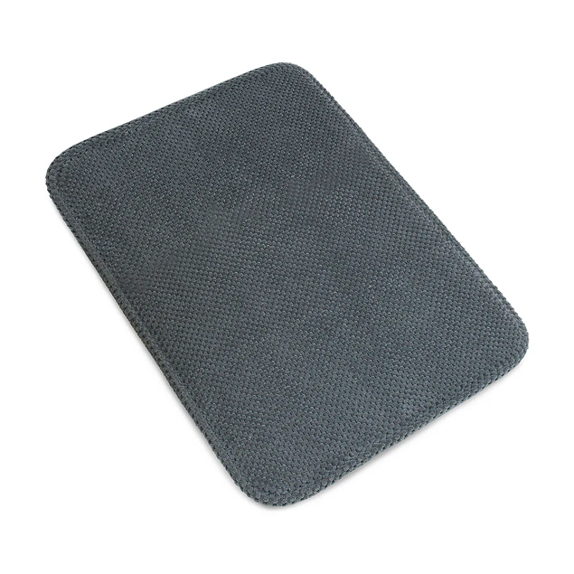 Alfombra de Baño Nautica Home Popcorn 40x60cm gris oscuro